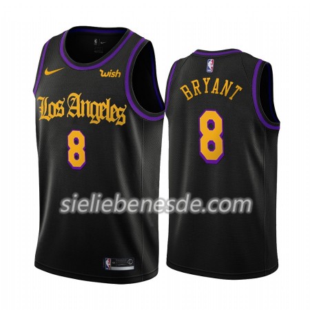Herren NBA Los Angeles Lakers Trikot Kobe Bryant 8 Nike 2019-2020 City Creative Swingman